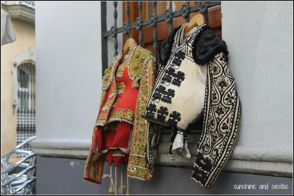 bullfighter jackets El Jueves Market Sevilla