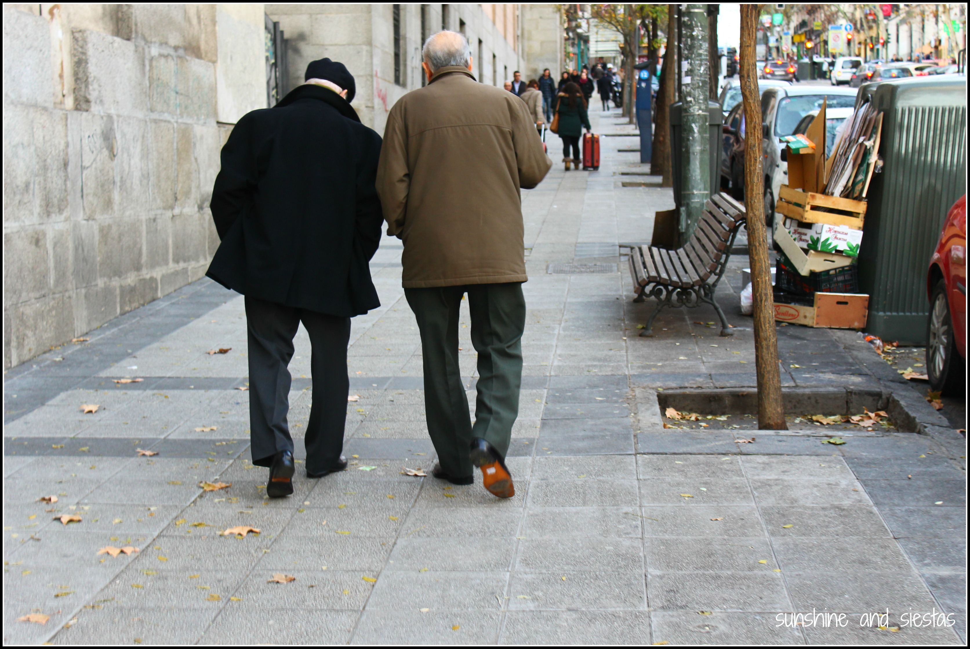Spanish abuelos in Barcelona