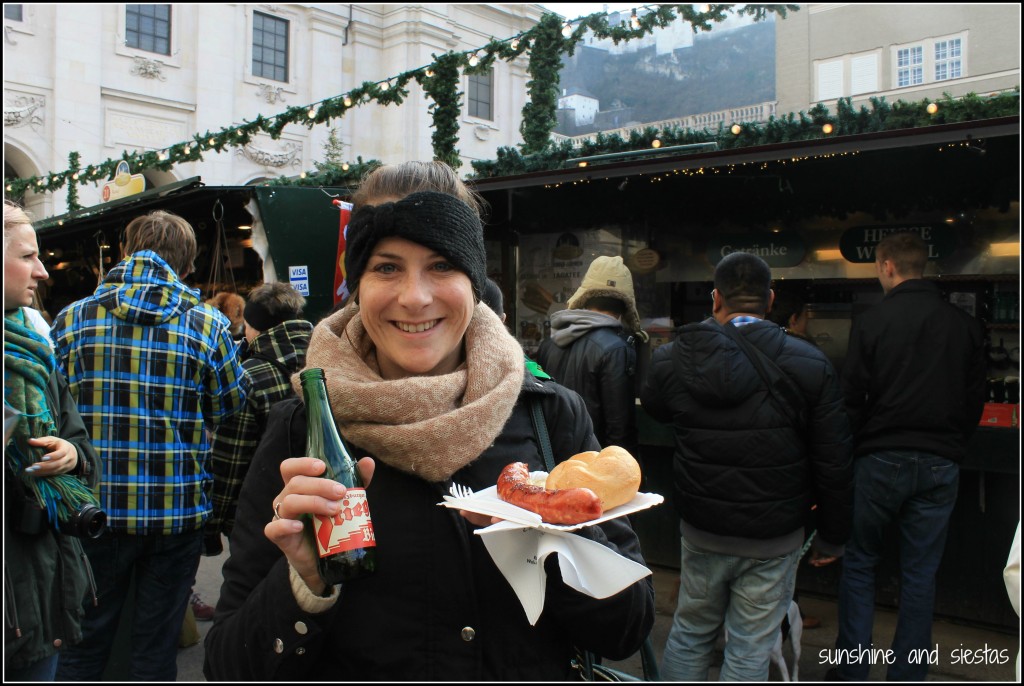 christmas market in Salzburg Austria