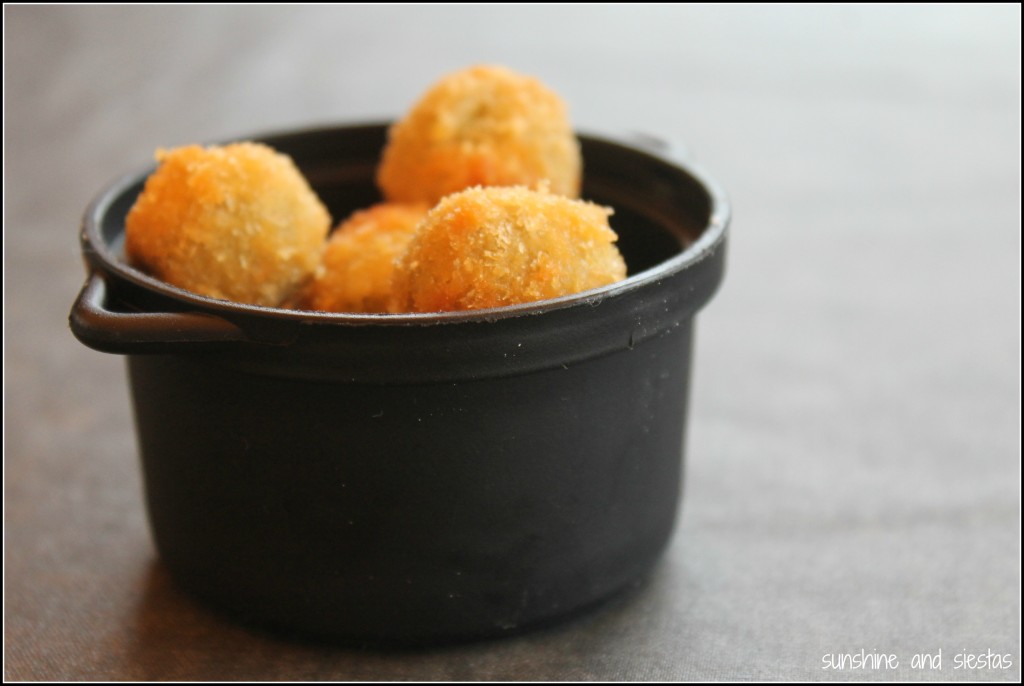 fried olives from Andalucía