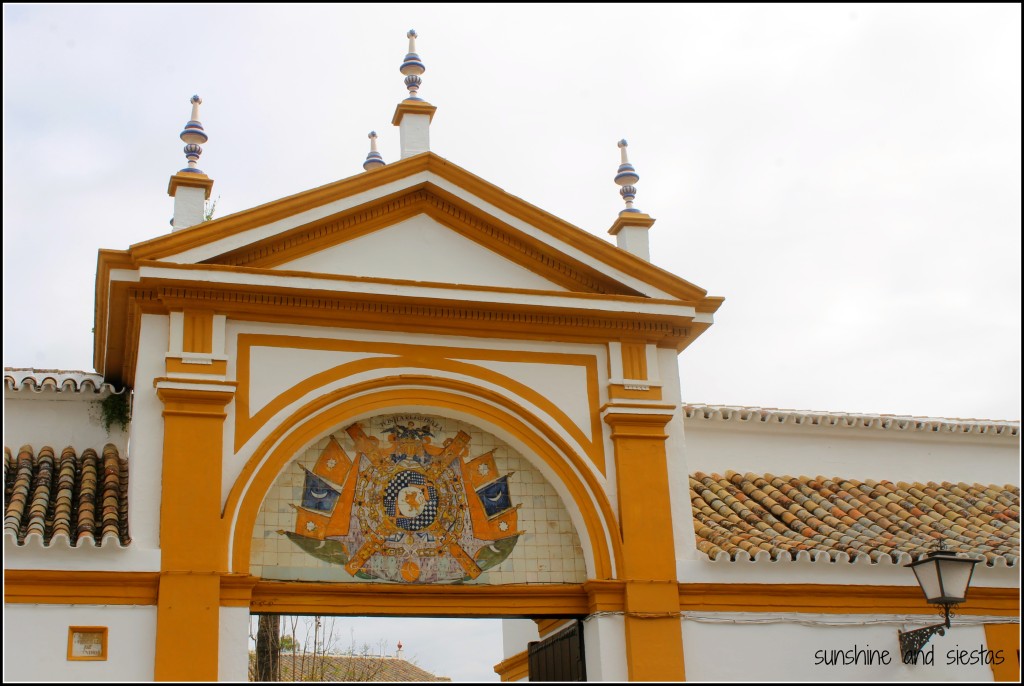 Facade of Palacio de las Dueñas Sevilla